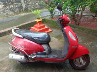 Red Suzuki Access 125