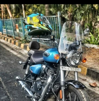Blue Royal Enfield Meteor 350 Supernova