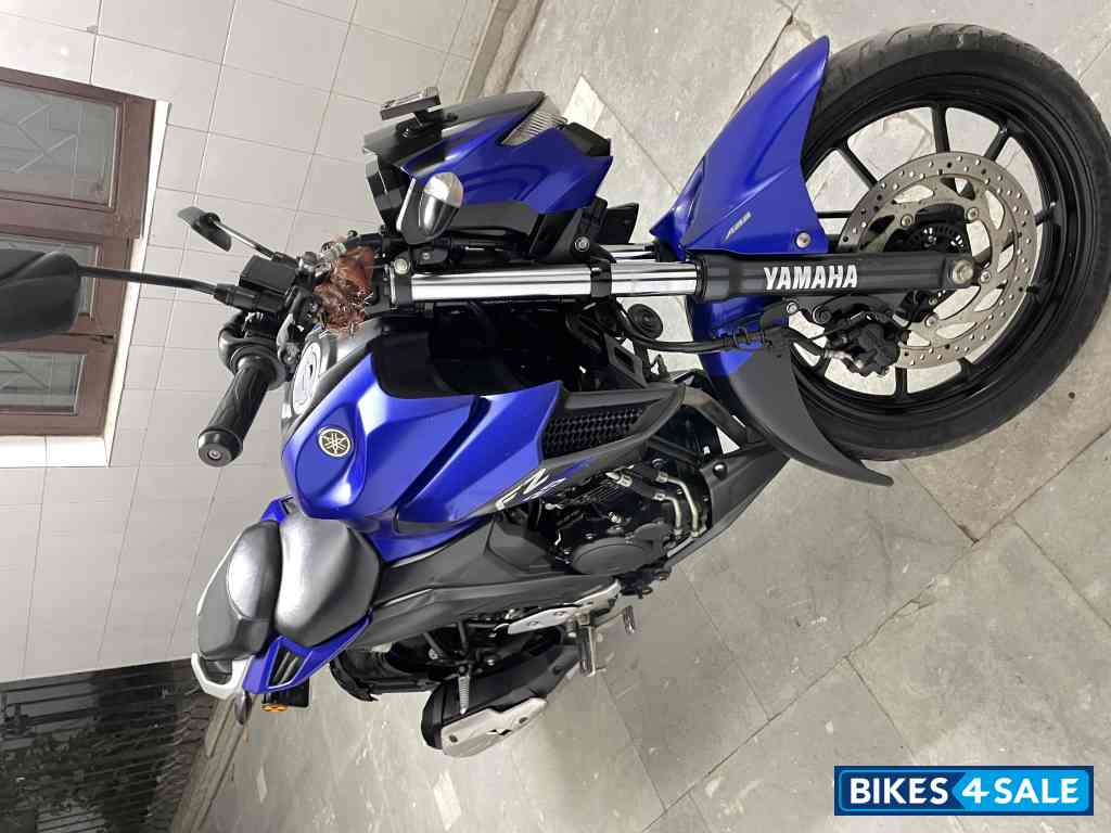 Blue Yamaha FZ 25 BS6