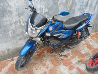 Blue Honda Shine 125