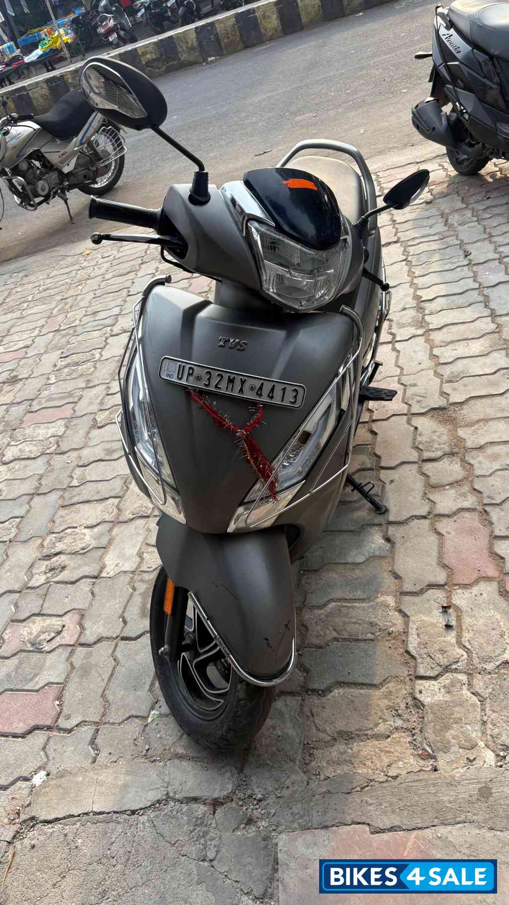 Grey TVS 2022 Jupiter ZX Disc