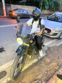 Black Royal Enfield Himalayan