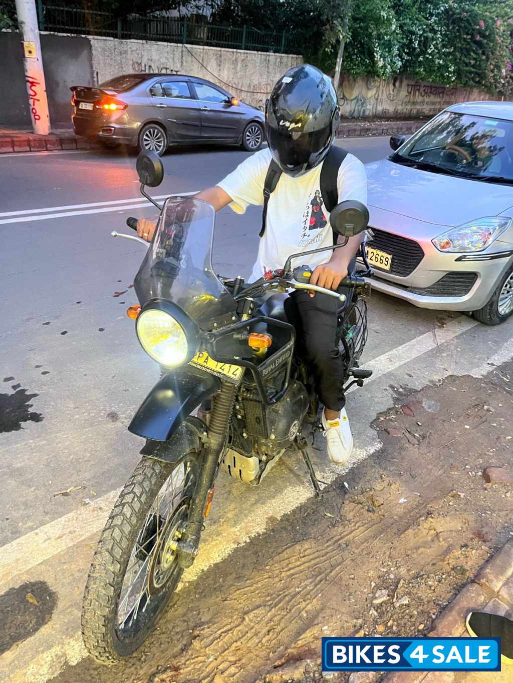 Black Royal Enfield Himalayan