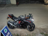 Gray TVS Apache RR 310 2020