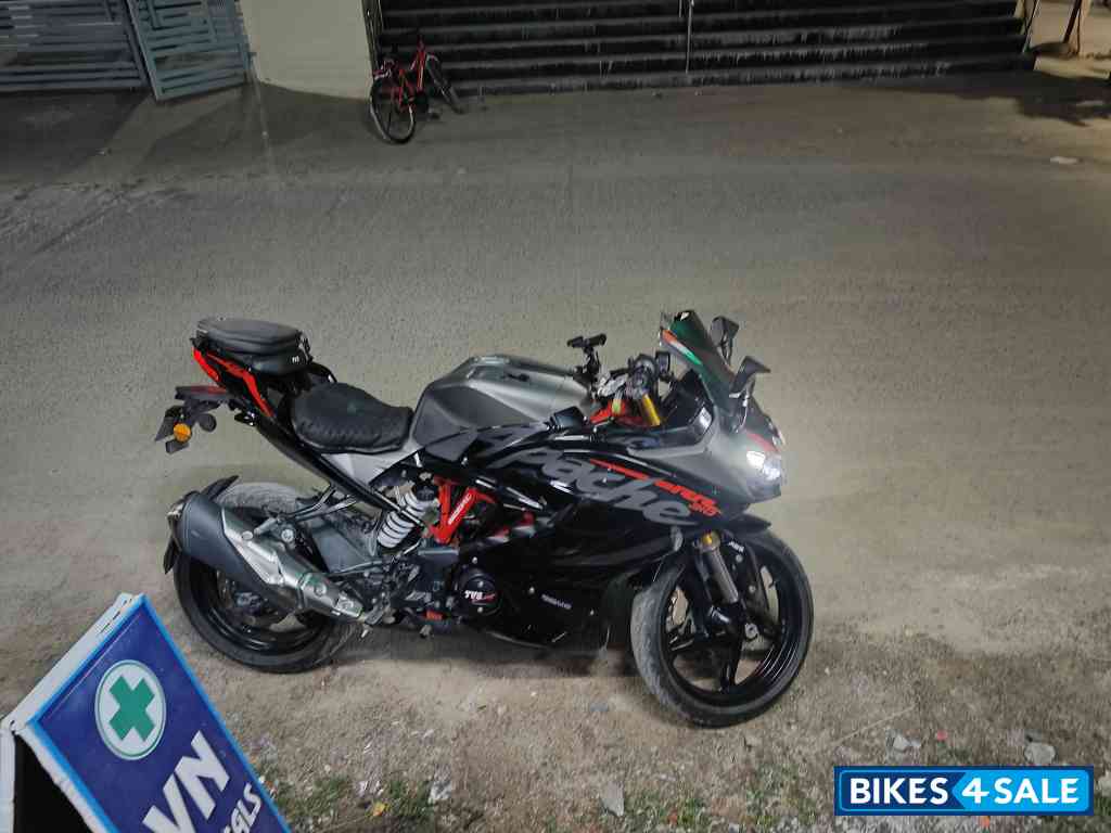 Gray TVS Apache RR 310 2020