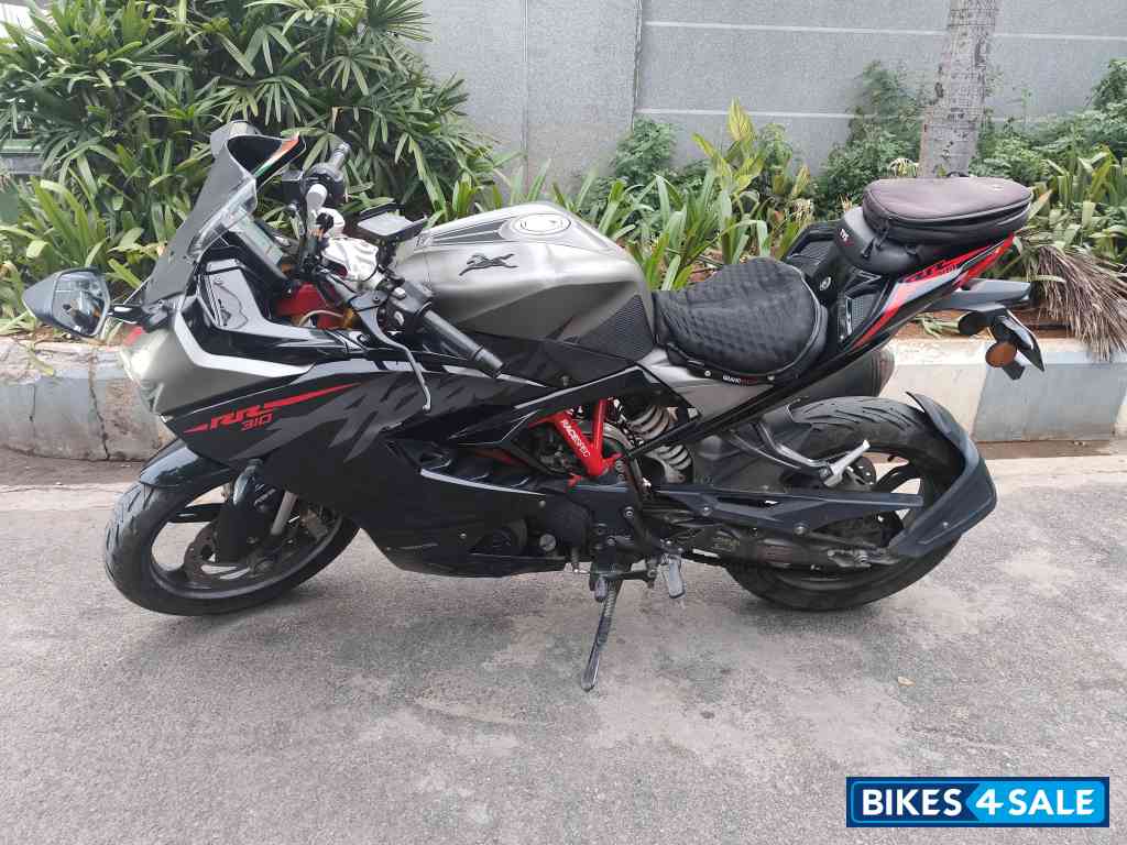 Gray TVS Apache RR 310 2020