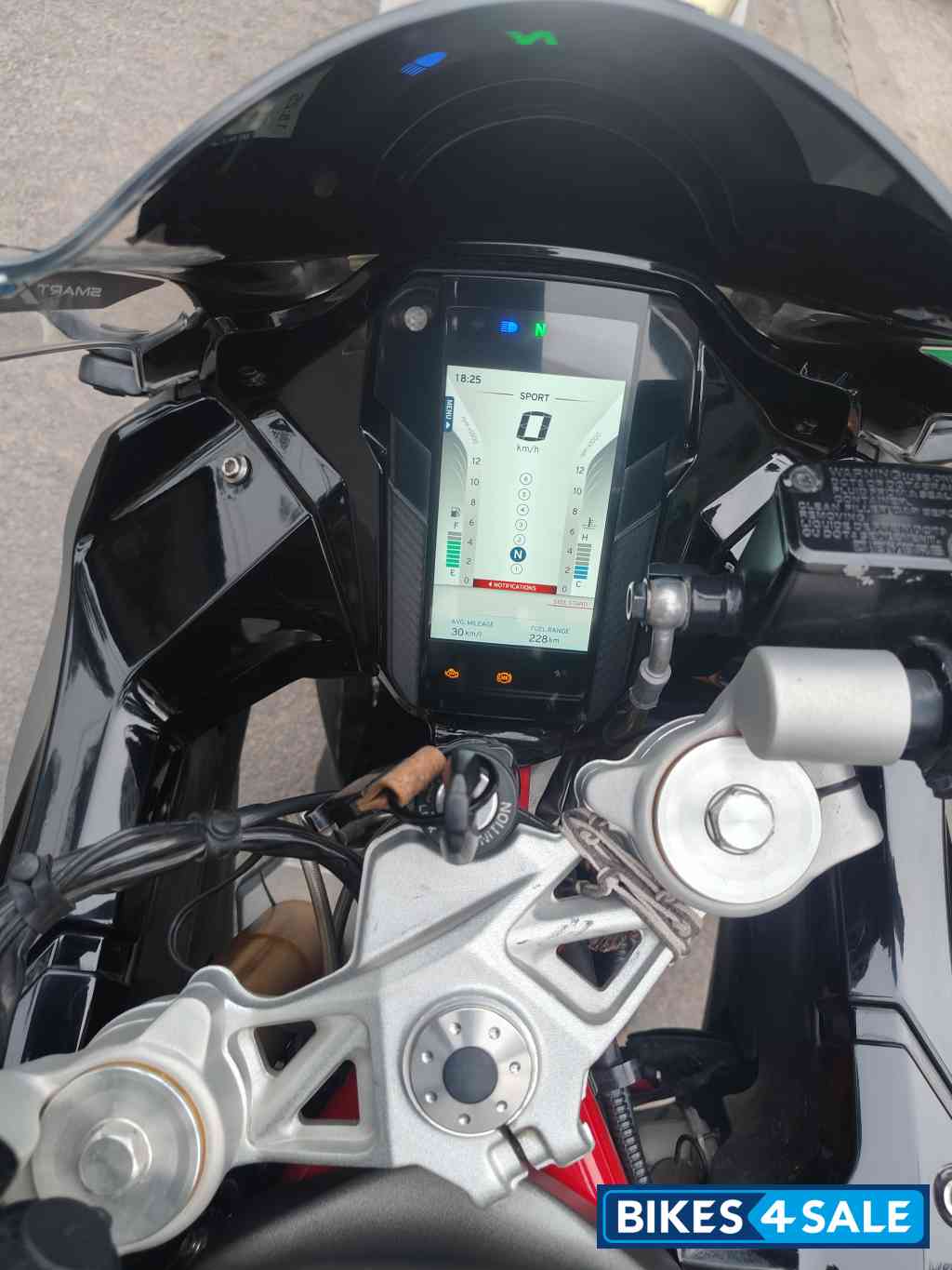 Gray TVS Apache RR 310 2020