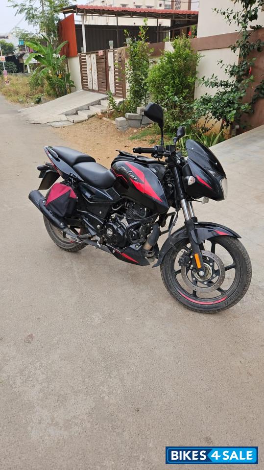 Sparkling Red And Black Bajaj Pulsar 150 Twin Disc BS6