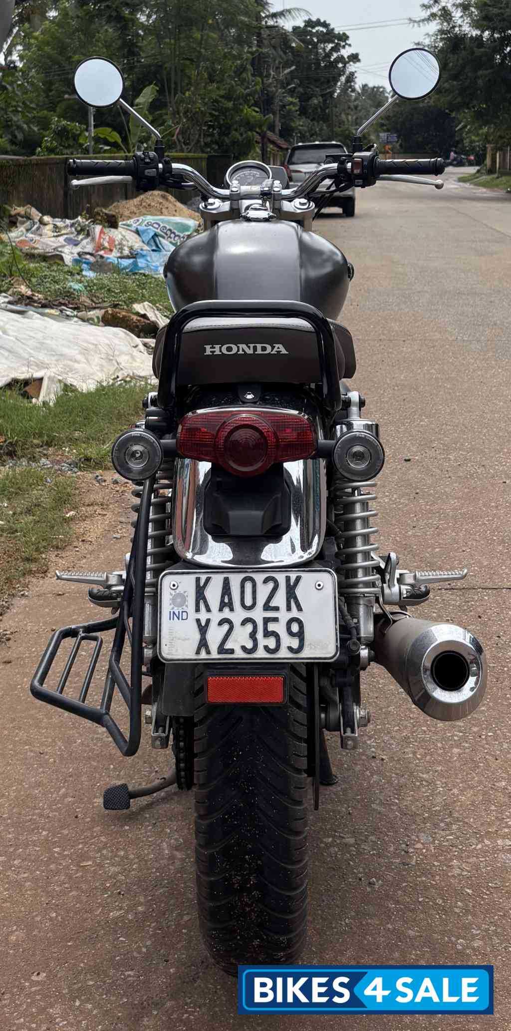 Mat Massive Grey Honda Hness CB350 DLX Pro