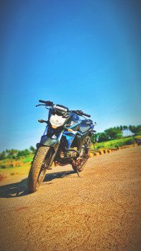 Black Yamaha FZ-S FI V2