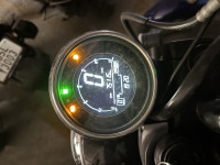 Bold Black Yezdi Scrambler Single Tone