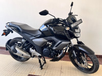 Metallic Black Yamaha FZ FI V3 BS6