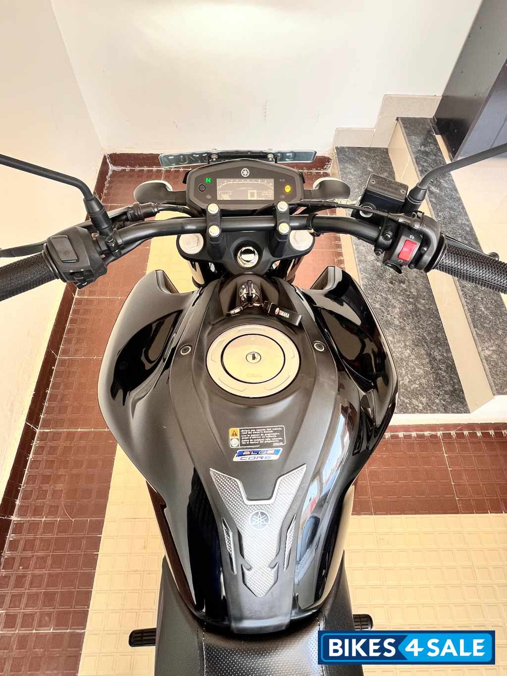 Metallic Black Yamaha FZ FI V3 BS6 Metallic Black Yamaha FZ FI V3 BS6