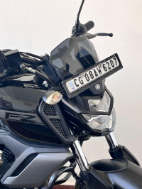 Metallic Black Yamaha FZ FI V3 BS6