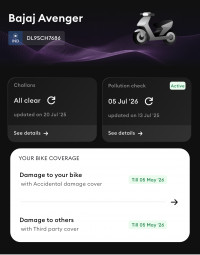 Black Bajaj Avenger Street 220