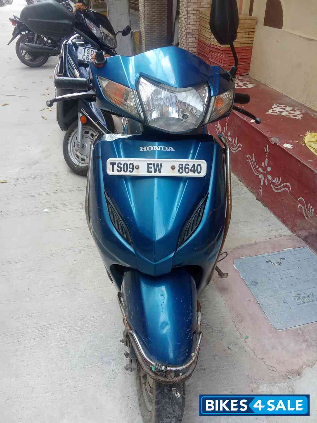 Blue Colour Honda Activa 4G