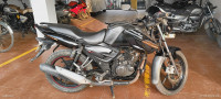 Black TVS Apache RTR 160