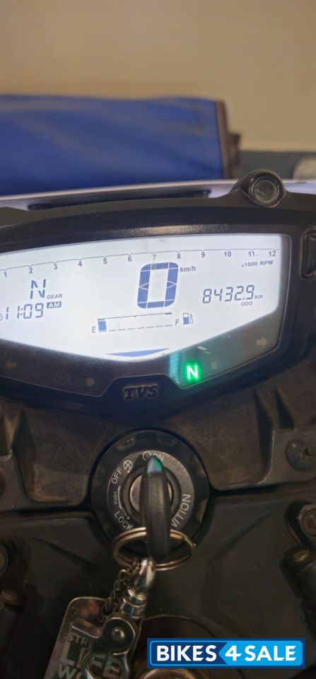 Mate Grey TVS Apache RTR 200 4V