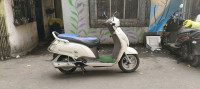 White Suzuki Access 125