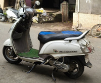 White Suzuki Access 125