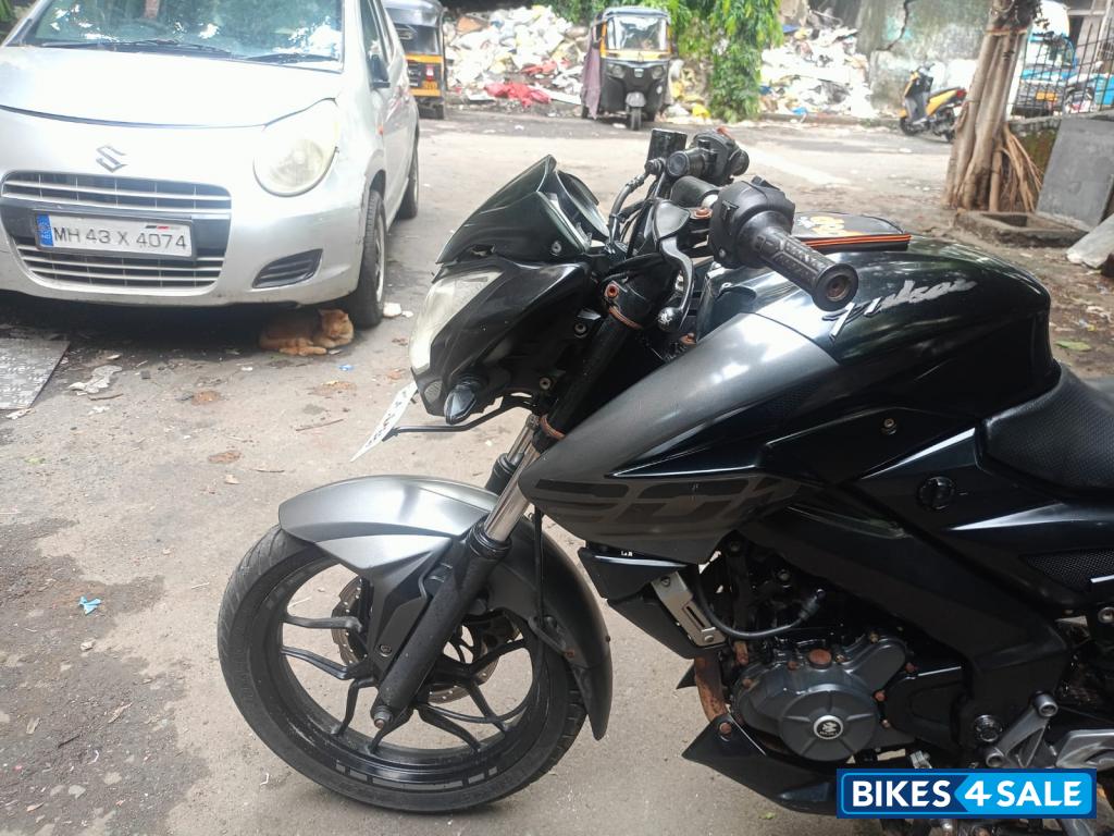 Black Grey Bajaj Pulsar NS200