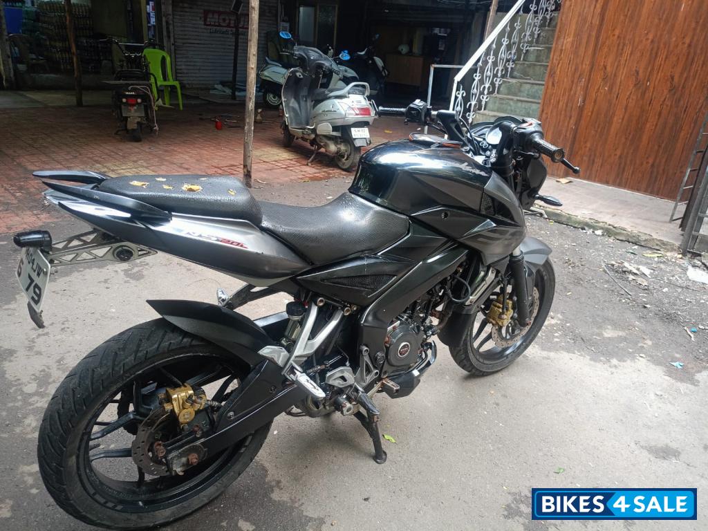 Black Grey Bajaj Pulsar NS200