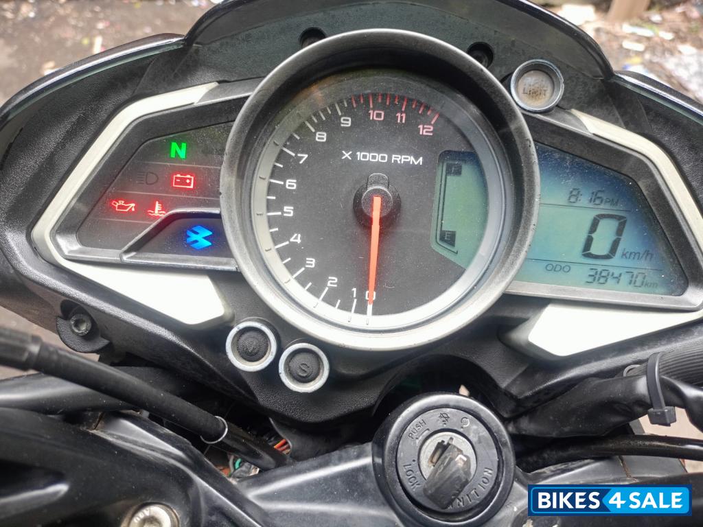 Black Grey Bajaj Pulsar NS200