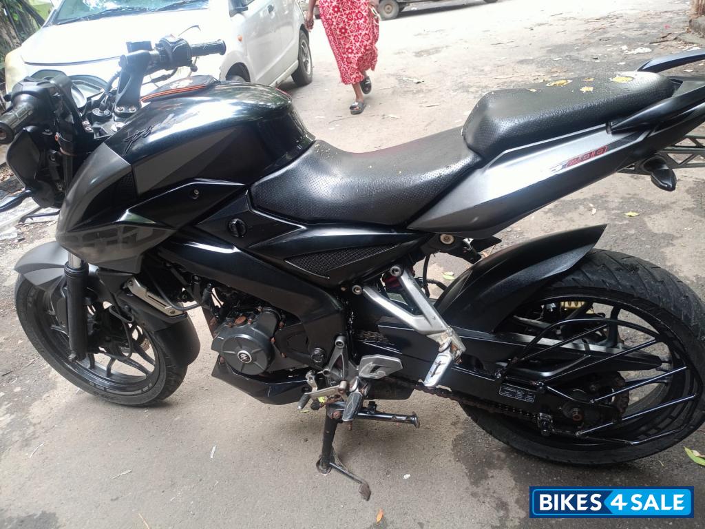 Black Grey Bajaj Pulsar NS200