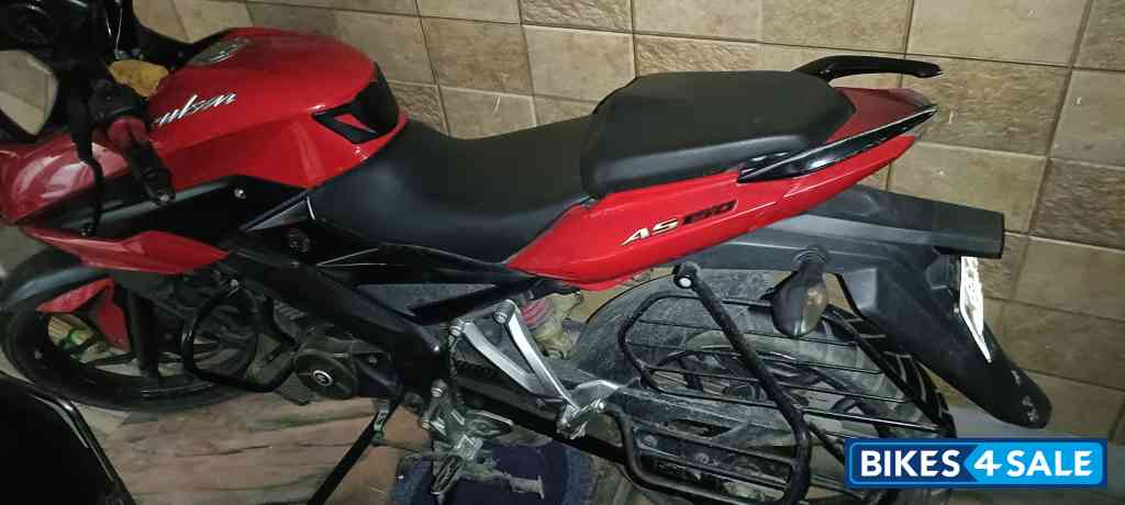 Red Bajaj Pulsar AS 150