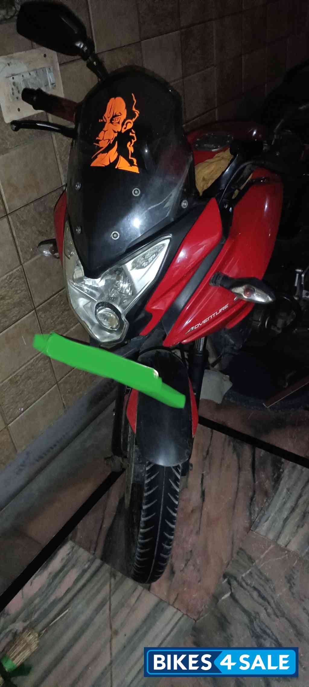 Red Bajaj Pulsar AS 150