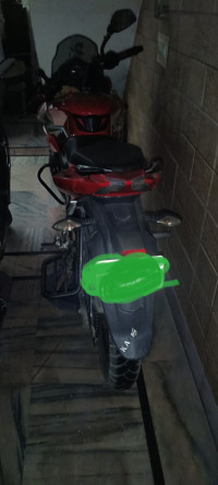 Red Bajaj Pulsar AS 150