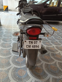 Black Bajaj Platina 100 ES