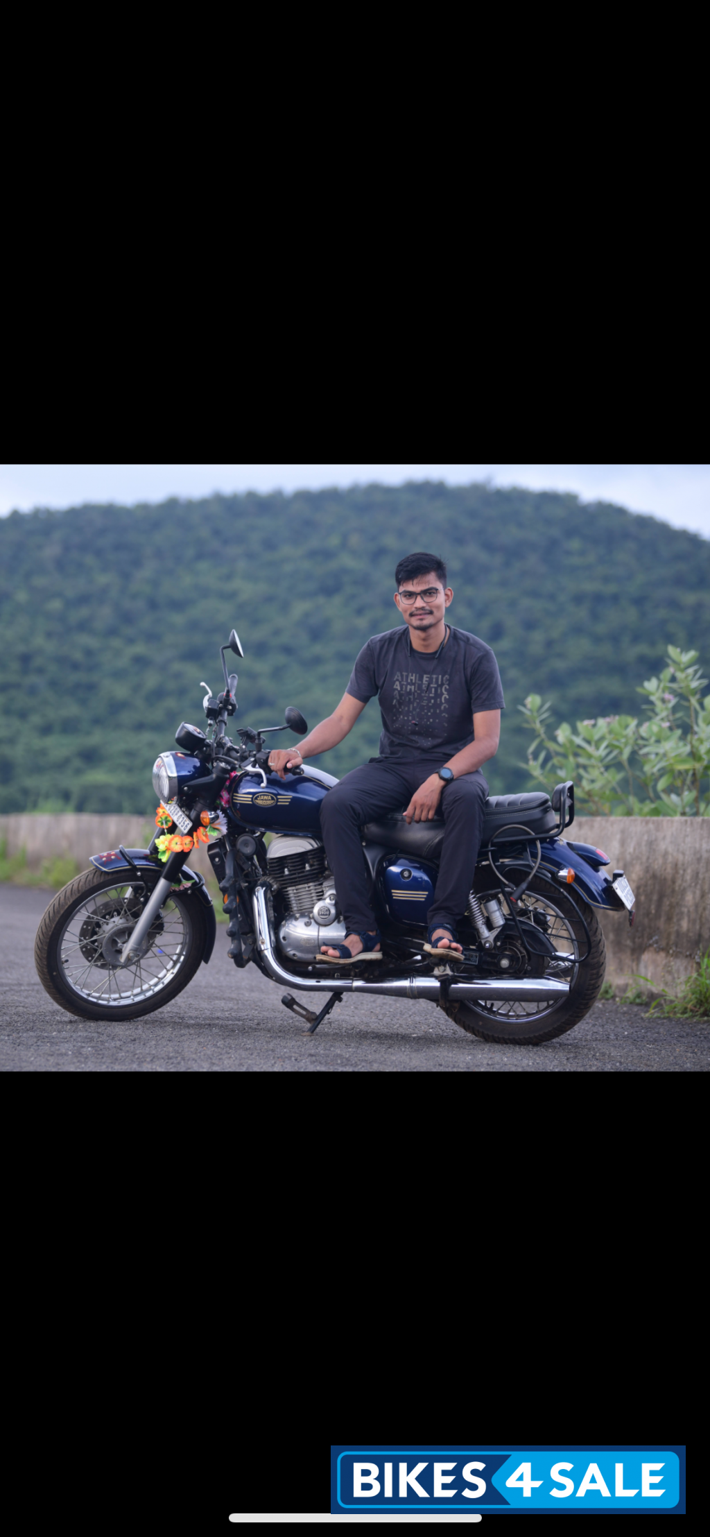 Nebula Blue Jawa forty two BS6