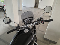 Black Honda CB350 DLX