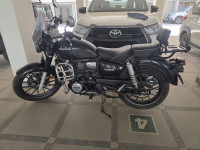 Black Honda CB350 DLX