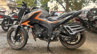 Black Orange Honda CB Hornet 160R