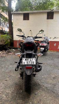 Black Orange Honda CB Hornet 160R