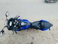 Blue Yamaha YZF R15 V3