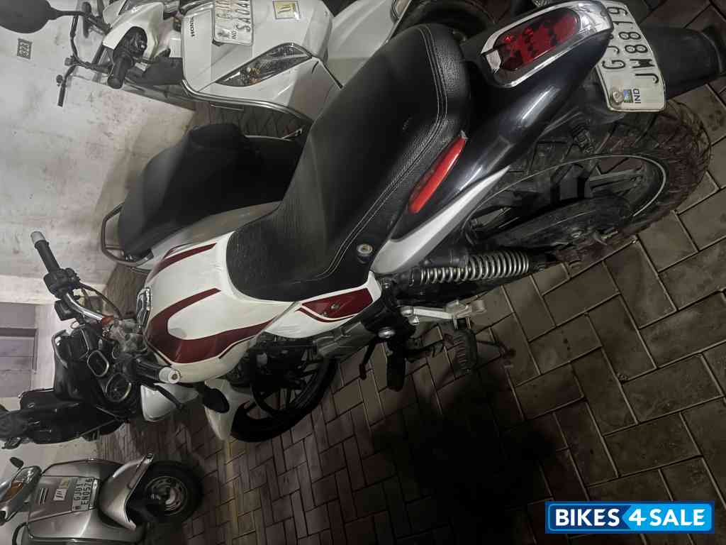 White & Red Bajaj V15