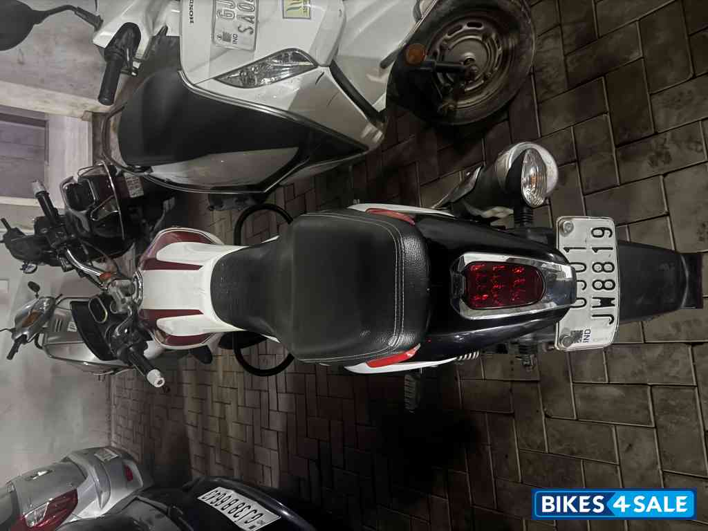 White & Red Bajaj V15