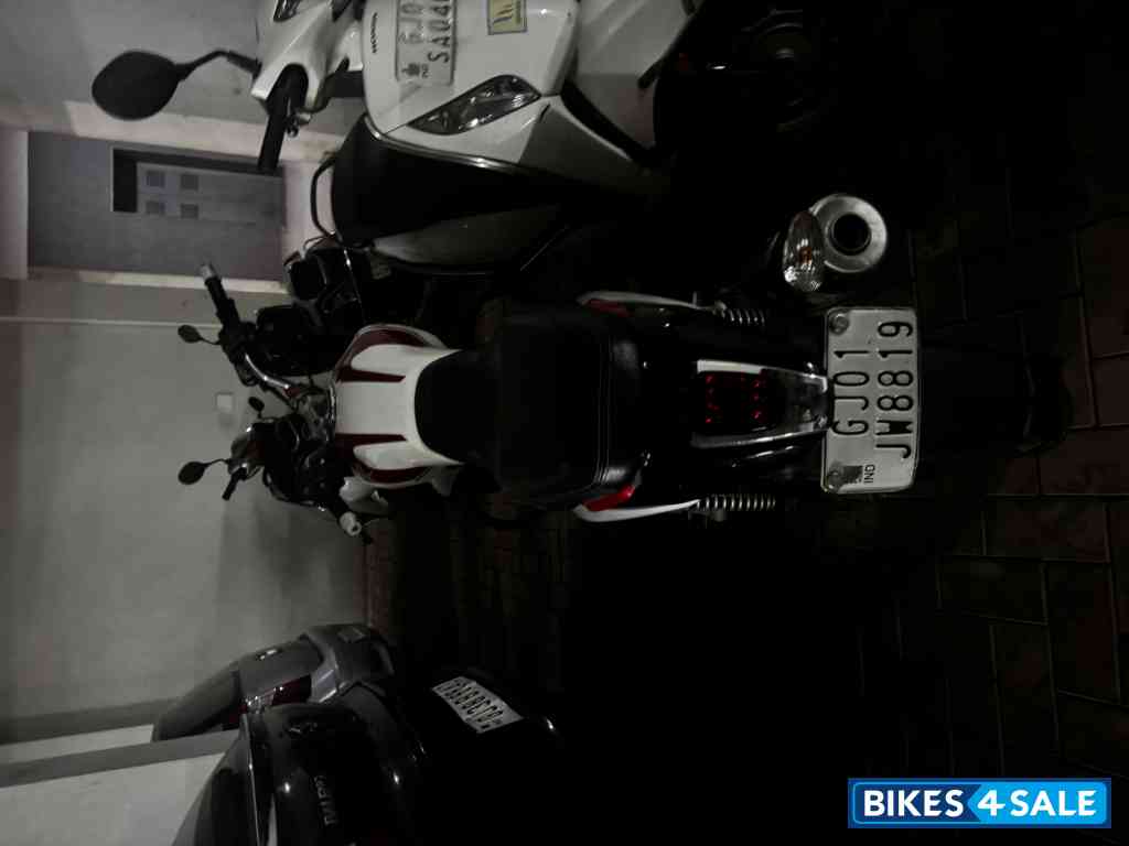 White & Red Bajaj V15