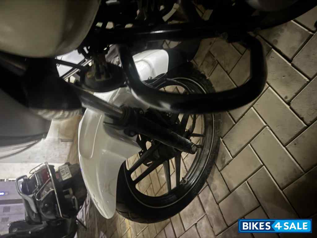 White & Red Bajaj V15