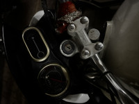 White & Red Bajaj V15