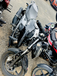 Black TVS Apache RTR 160 4V
