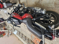 Red Bajaj Avenger Street 160 BS6