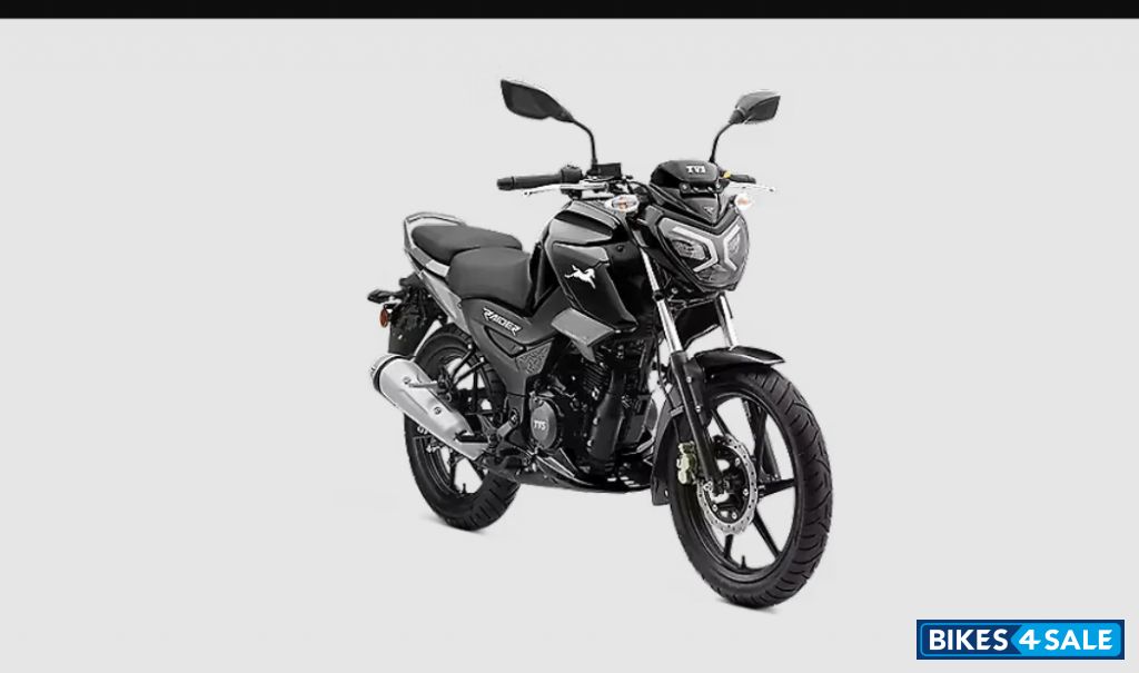 Black TVS Raider Split Seat