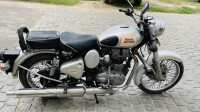 Silver Royal Enfield Classic 350