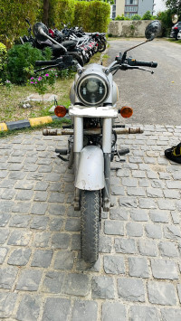 Silver Royal Enfield Classic 350