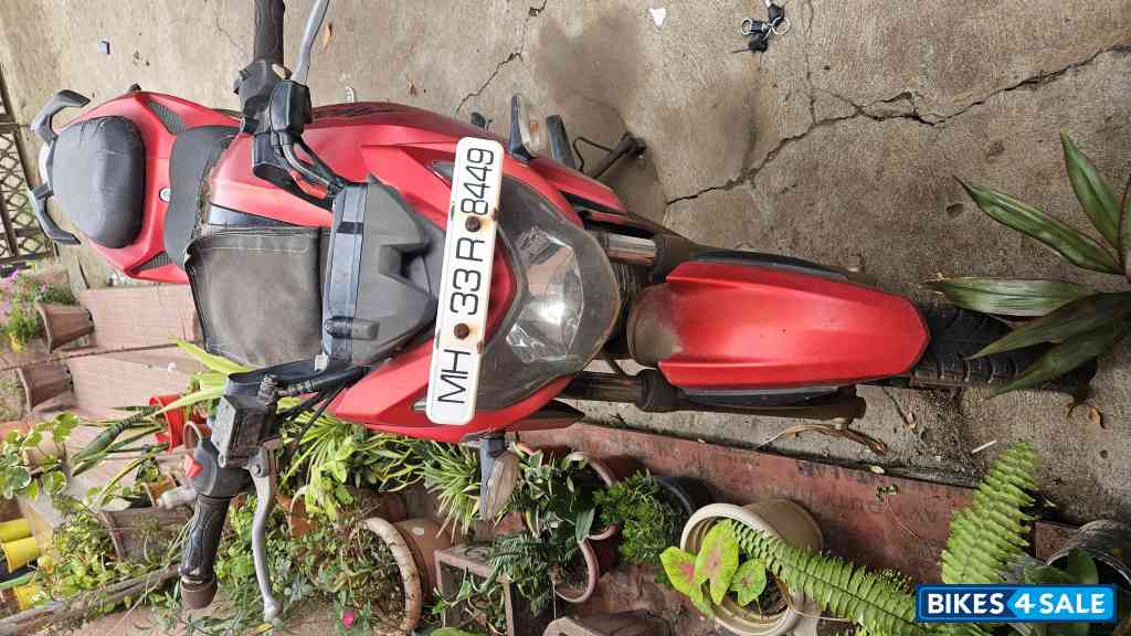 Matte Red TVS Apache RTR 200 4V ABS