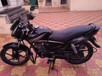Black Honda CB Shine